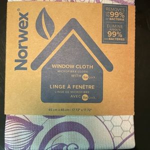 Norwex lace Amethyst Window Cloth. New in package.